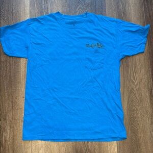 Blue T-Shirt with Pocket